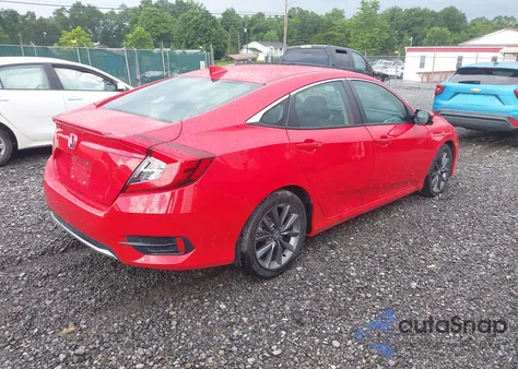 2021 Honda Civic Ex-L из США, поврежденный, VIN 2HGFC1F70MH704536